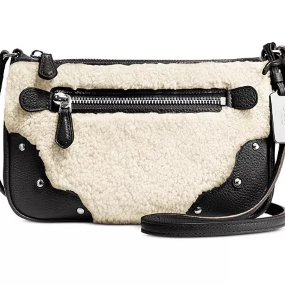 Coach~
SMALL RHYDER POCHETTE IN SHEARLING - Picture 14 of 15